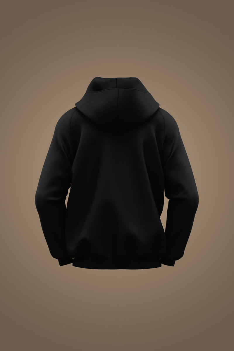 H4X BASEWEAR BLACK UNISEX FRENCH TERRY HOODIE